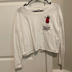 Little Chilly cropped long sleeve